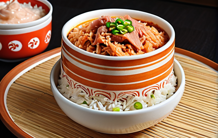 Ottogi cup rice with tuna mayo, kimchi, and danmuji.